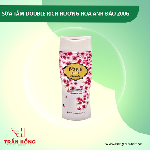 SỮA TẮM DOUBLE RICH HƯƠNG HOA ANH ĐÀO 200G X 25 CHAI