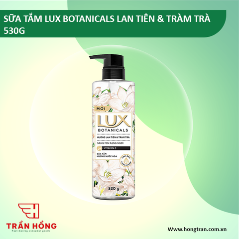 SỮA TẮM LUX BOTANICALS LAN TIEN & TRAM TRA 530G x 12 chai
