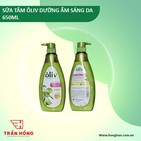 SỮA TẮM ÔLIV DƯỠNG ẨM SÁNG DA 650ML x 12 CHAI
