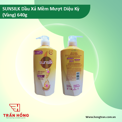 DẦU XẢ SUNSILK MỀM MƯỢT DIỆU KỲ 640g/8 Chai