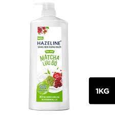 Sữa Tắm Dưỡng Ẩm Trắng Da Mềm Mịn Hazeline MATCHA & LỰU ĐỎ 1Kg x 12 CHAI