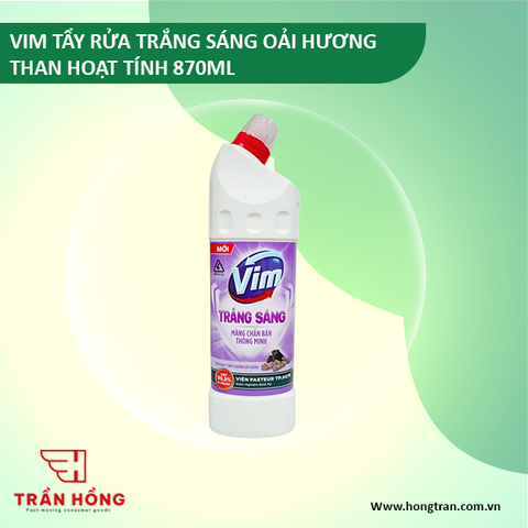 NƯỚC TẨY RỬA VIM TRẮNG SÁNG OẢI HƯƠNG THAN HOAT TINH 870ML x 16CHAI