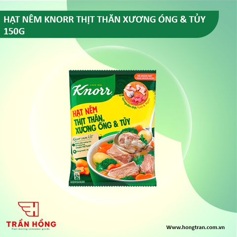 HẠT NÊM KNORR HẠT NÊM TỪ THỊT & XƯƠNG ỐNG  150G x 32 GÓI