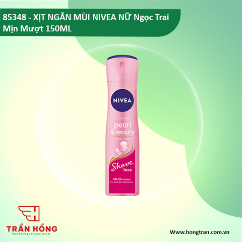 85348 Xịt ngăn mùi NIVEA Ngọc Trai Mịn Mượt 150ML x 12 CHAI