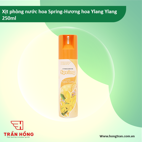 Xịt phòng nước hoa Spring - Hương hoa Ylang Ylang 250ml x 24 chai