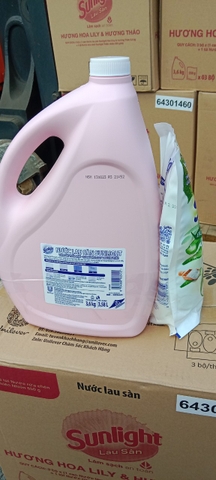 SUNLIGHT NLS LILY HT 3.6KG + 1TUI NRC THIEN NHIEN 550ML x 3 BỘ
