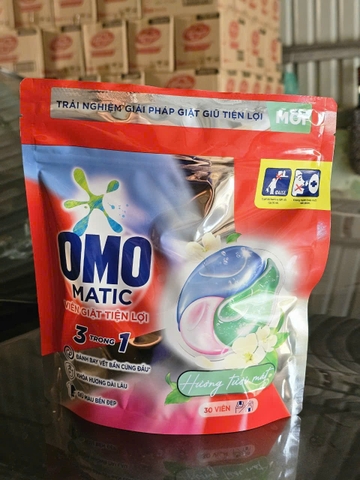 VIÊN GIẶT OMO H.TƯƠI MÁT 315G x 30 VIÊN - 12 BỊCH