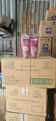 Sữa rửa mặt Senka Hồng Collagen x 48 tuýp