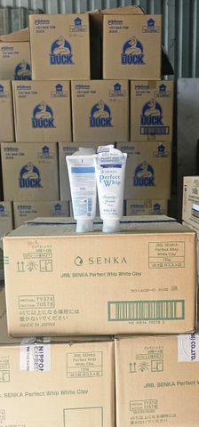 Sữa rửa mặt Senka Clay Trắng x 48 tuýp