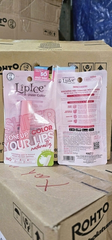 Son Dưỡng Môi LIPICE SHEER COLOR hương táo 2.4 G X 40 CÂY