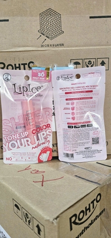 Son Dưỡng Môi LIPICE SHEER COLOR hương dâu 2.4 G X 40 CÂY