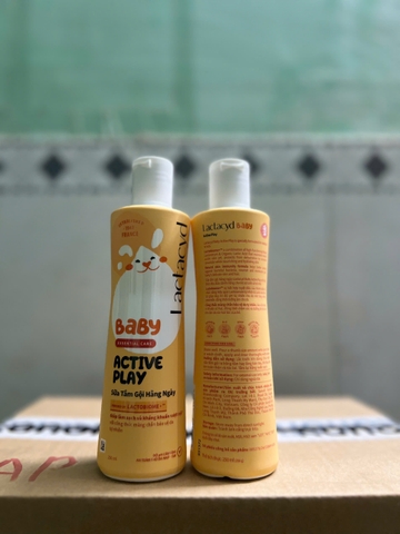 LACTACYD ACTIVE PLAY 250ML X 24 CHAI ( DATE CẬN 2027 )