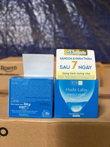Kem dưỡng trắng HADA LABO ( XANH DƯƠNG ) HỘP 50G