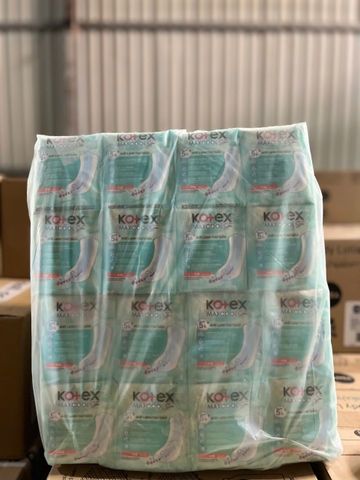 BĂNG VỆ SINH KOTEX CÁNH MỎNG THẢO DƯỢC COOL -23CM x 48 gói