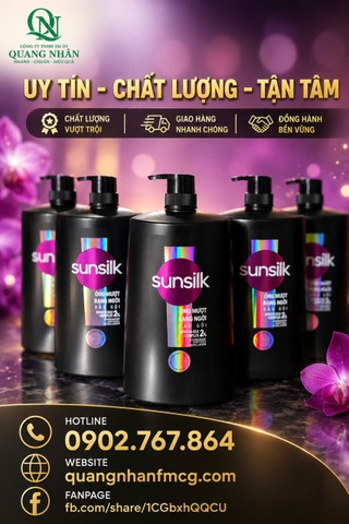 DẦU GỘI SUNSILK OMRN 1.4KG x 6 CHAI