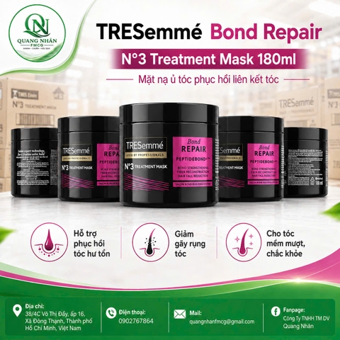 Ủ TÓC TRESEMME BOND REPAIR 640g x 8 chai