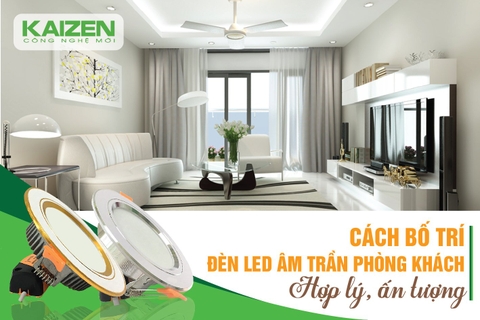 Hướng dẫn] cách bố trí đèn led âm trần phòng khách chuẩn nhất 2024 ...