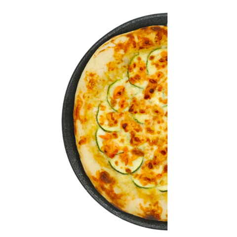 LU_1/2 Half Pizza Cá hồi sốt miso (nướng sẵn)