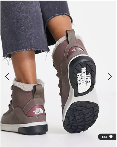 Boots nữ Sierra Mid Lace TNF