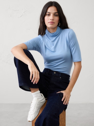 Áo nữ tay lửng Banana Republic