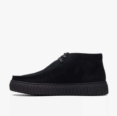 Giày da lộn Clarks Torhill Hi