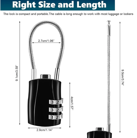 Khóa kết hợp 3 chữ số KIPRUN