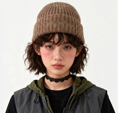 Mũ len TNF Fohair Cabin Beanie