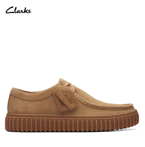 Giày da lộn Clarks Torhill Hi Low