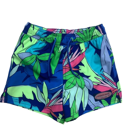 Short biển Kid 7 Inch Printed Chappy Vines