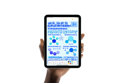 Apple mới ra mắt iPad mini (A17 Pro): Trang bị chip A17 Pro, hỗ trợ Apple Pencil Pro, có 4 phiên bản màu sắc cho các bạn lựa chọn.