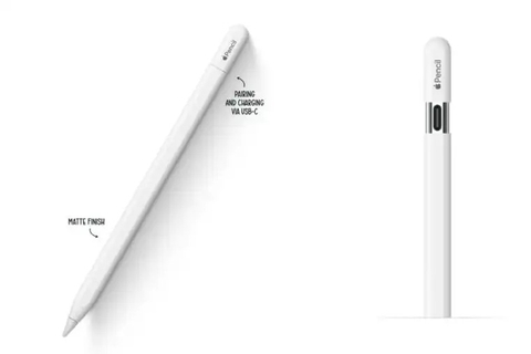 Apple Pencil chính thức có cổng sạc USB-C: Cổng sạc ẩn sau nắp trượt, độ chính xác hoàn hảo đến từng điểm ảnh.