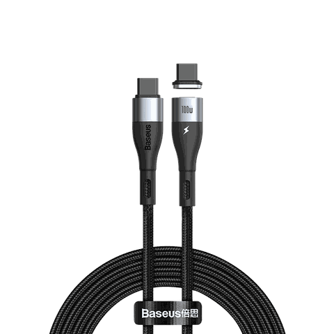 Cáp dữ liệu sạc nhanh an toàn từ tính Baseus Zinc Type-C đến iP PD 20W