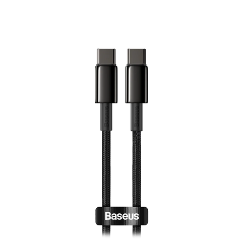 Cáp sạc nhanh và truyền dữ liệu Baseus Tungsten Gold Fast Charging Data Cable (100W)