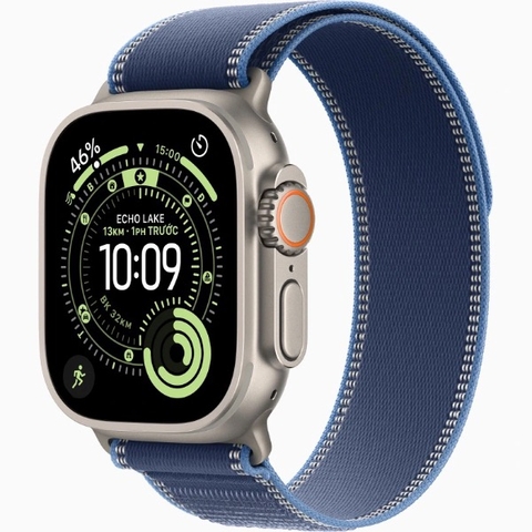 Apple Watch Ultra 3 (GPS + Cellular) 49mm Natural Titanium Case with Trail Loop Mới - Apple Chính Hãng