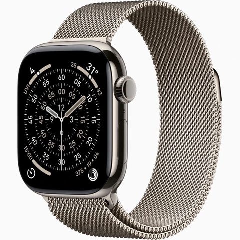 Apple Watch Series 11 (GPS + Cellular) 42mm Titaninum Case | Milanese Loop Mới - Apple Chính Hãng