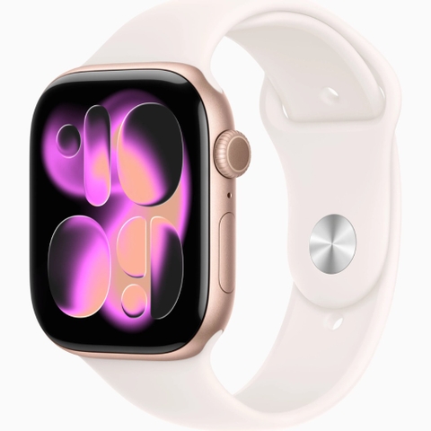 Apple Watch Series 11 (GPS + Cellular) 46mm Aluminum Case | Sport Band Mới - Apple Chính Hãng