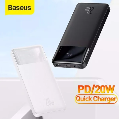 Pin sạc dự phòng 20W Baseus Bipow Digital Display Power Bank (10.000 mAh)