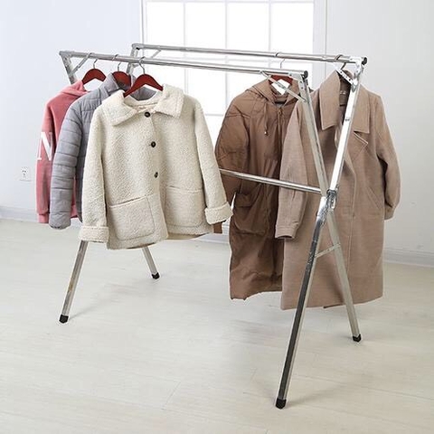 Ưu điểm khi sử dụng giàn phơi quần áo inox thông minh chữ X gấp gọn