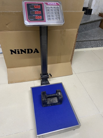 Cân bàn điện tử NiNDA A6 tải trọng 150kg/20g, cân phế liệu, kim khí, nông sản