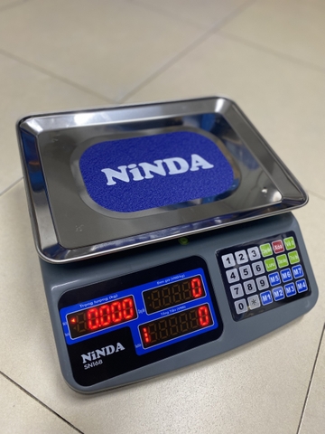 Cân điện tử tính giá tiền NiNDA SN168 cân tối đa 40kg