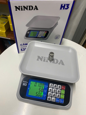 Cân điện tử tính giá NiNDA H3 cân tối đa 10kg, 20kg, 30kg