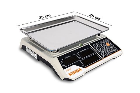 Cân điện tử tính tiền NiNDA SN968 tải 30kg/5g