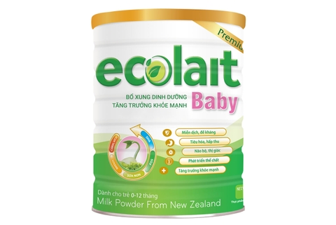 Ecolait Baby Gold - sữa dinh dưỡng cho trẻ 0 - 12 tháng