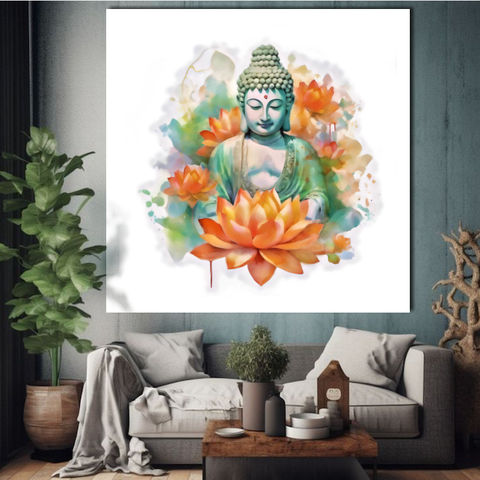 Phật Thíc Ca Mâu Ni - Đài sen