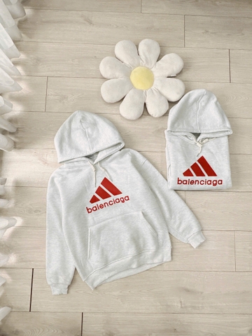 A172- Áo nỉ nữ, áo hoodies nữ có mũ màu be dáng rộng