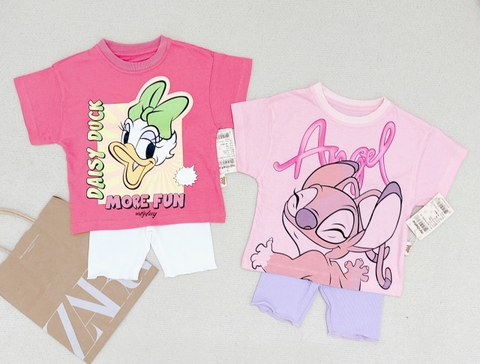 CB092- Combo 2 bộ ANGEL-DISNEY trẻ em VNXK