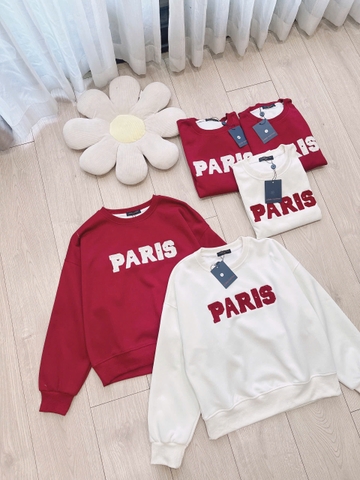 A144-ÁO NỈ THÊU XÙ PARIS CAO CẤP