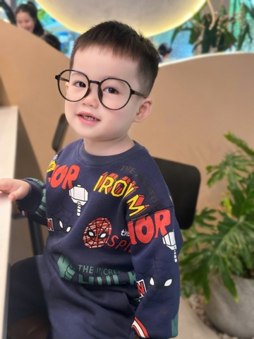 Bn167- (10-26kg)  Bộ thu dài tay thu đông bé trai hoạ tiết siêu nhân xanh  VNXK