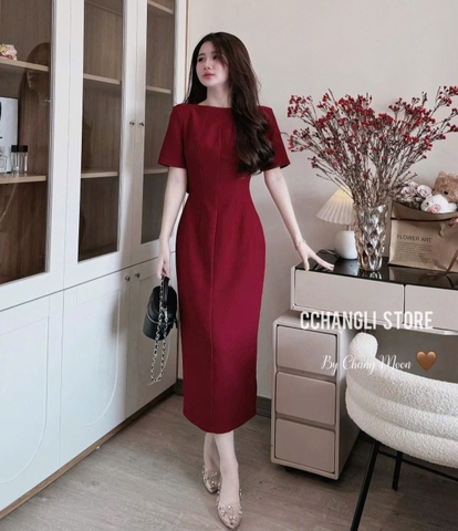 ✨ DAM135-VÁY NƠ ĐÍNH HOA DÁNG DÀI 2 LỚP ✨