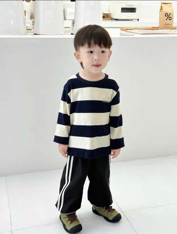 CB399-Combo 3 quần  gió trẻ em bo ống cạp chun co dãn